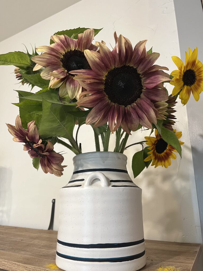 bouquet of sunflowers