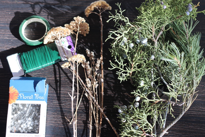 supplies to make a boutonniere