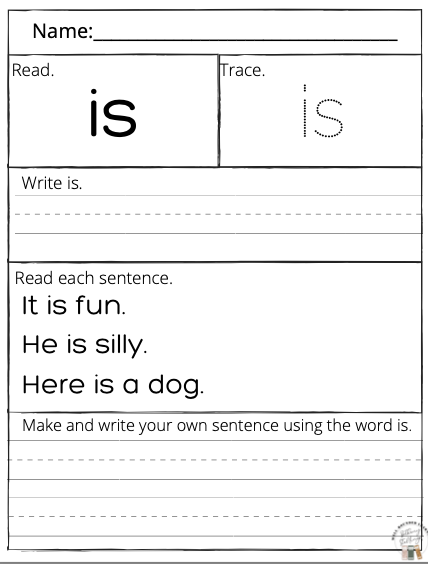 high frequency word is